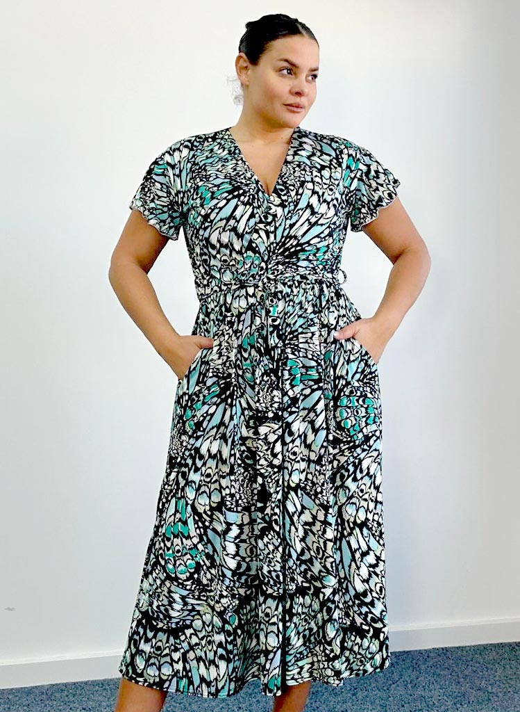 Butterfly Pocket Kjóll