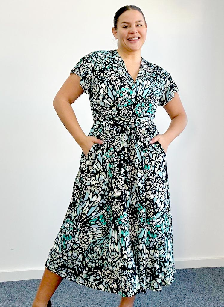 Butterfly Pocket Kjóll