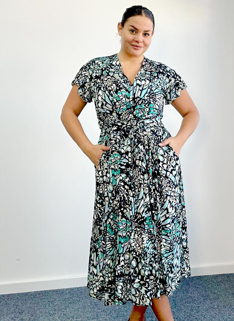 Butterfly Pocket Kjóll