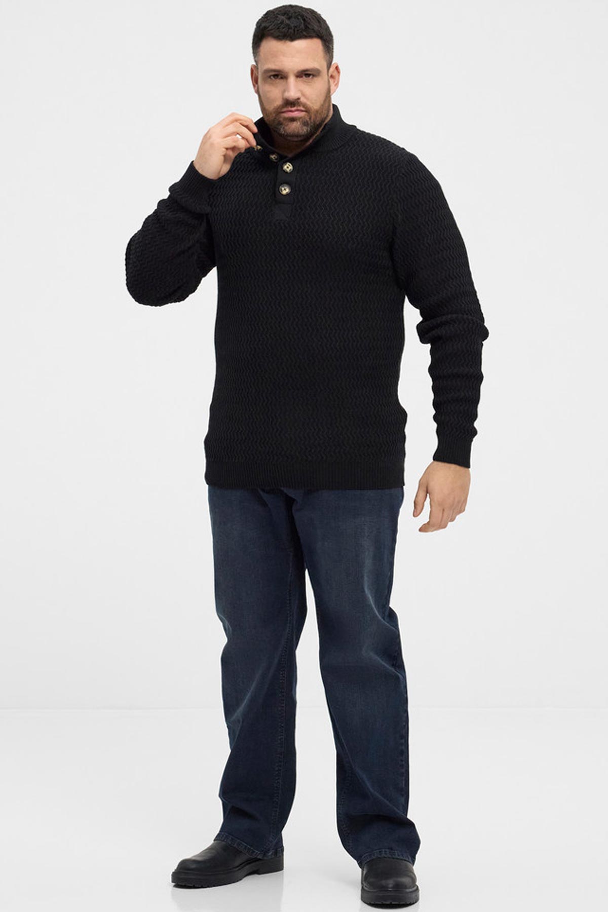 Texture Prjónapeysa