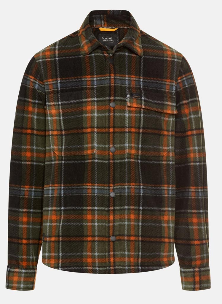 Camel Fleece Shacket