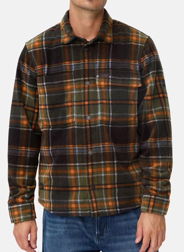 Camel Fleece Shacket