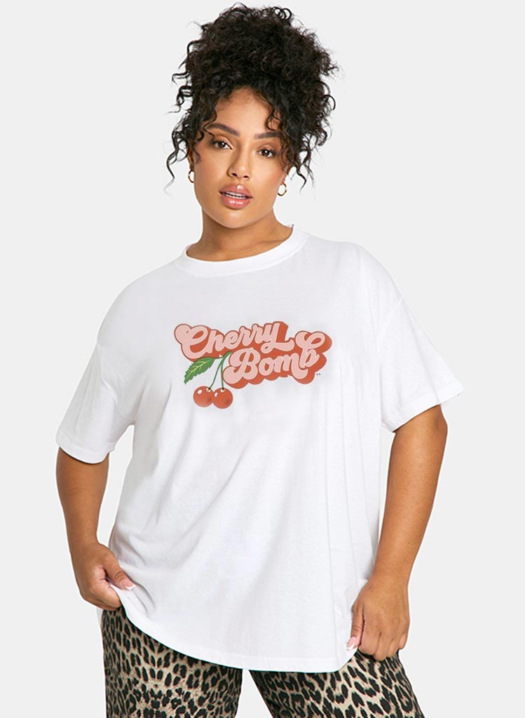 Cherry Bomb Oversize Tee