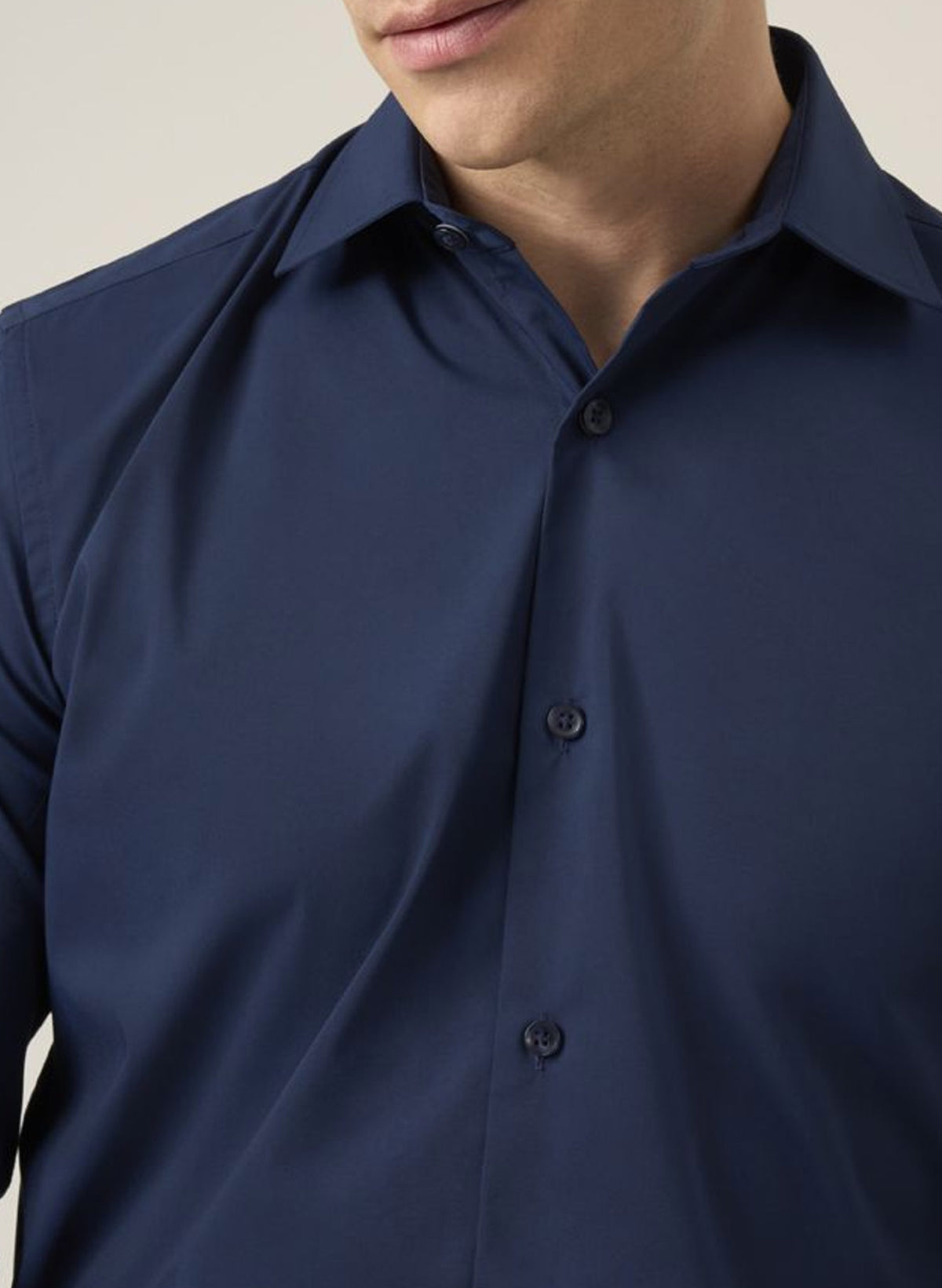 Ultimate Comfort Skyrta - Dökkblá