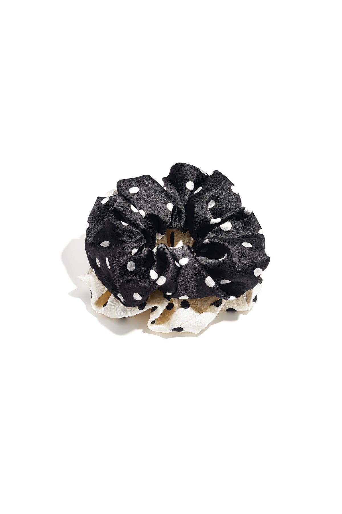 Polka Scrunchies -  2 í pakka