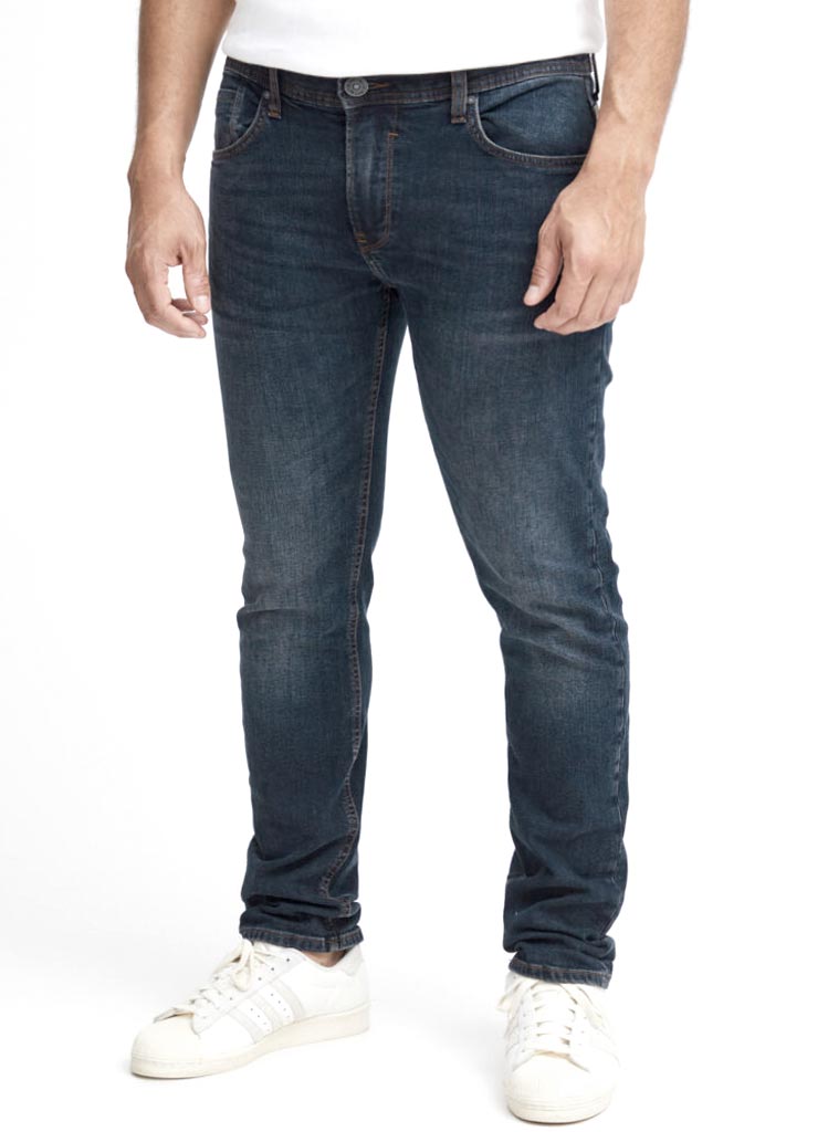 Patrick Dark Denim Gallabuxur