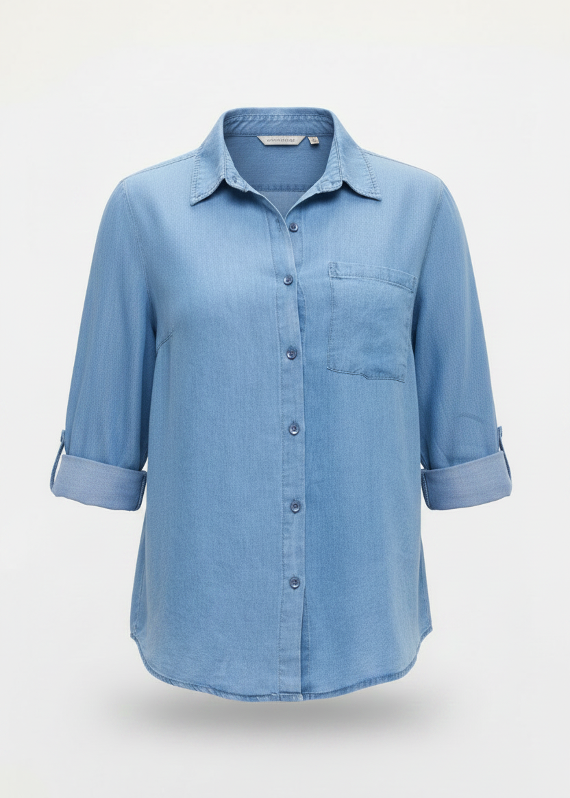 Denim Look Skyrta