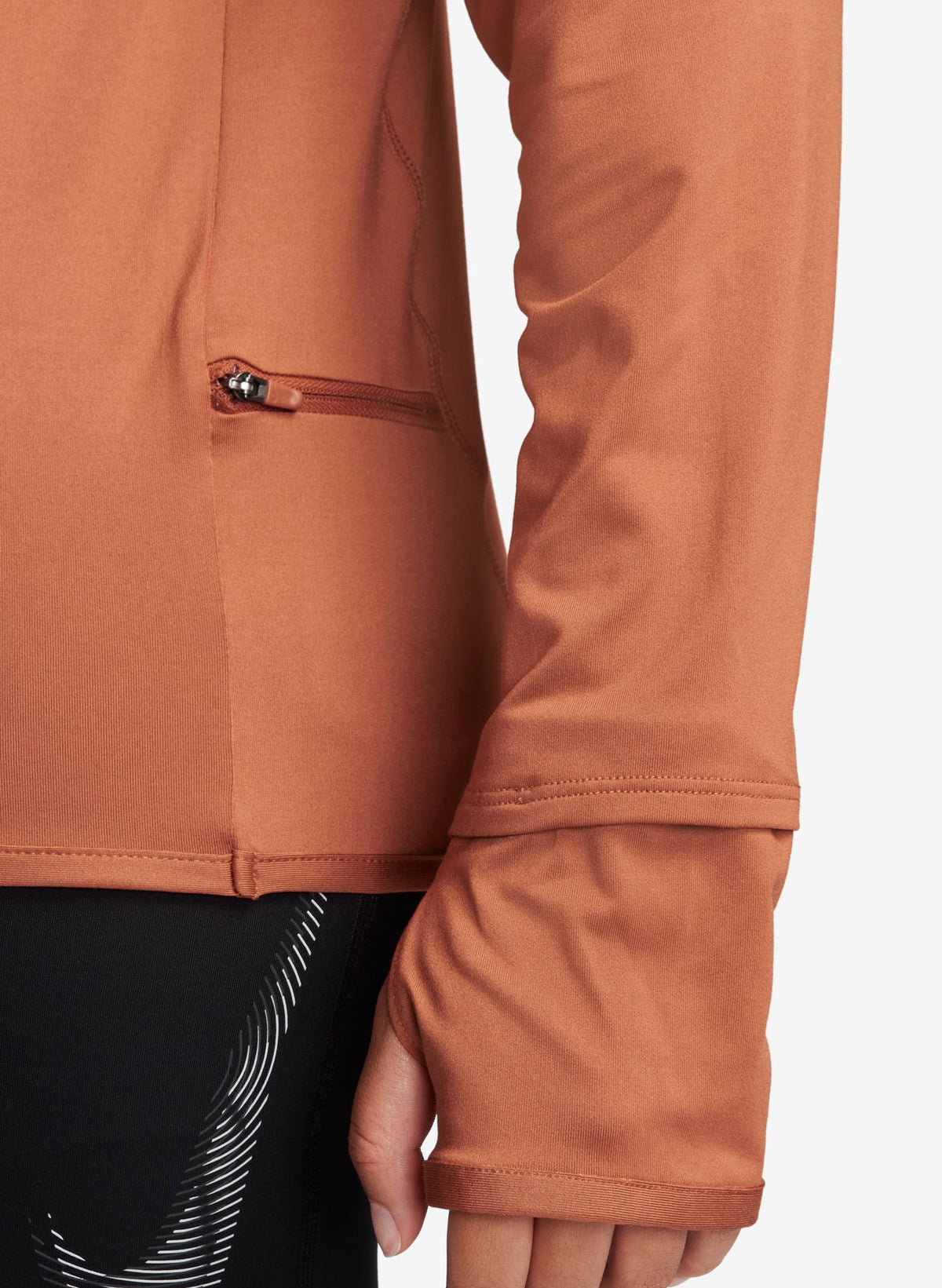 Element 1/2-Zip Hlaupapeysa - Rust