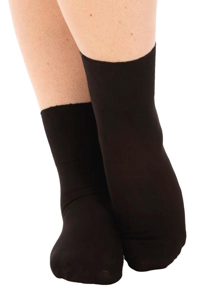 Extra Wide Bómullar Sokkar