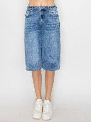 Raw Hem Jorts