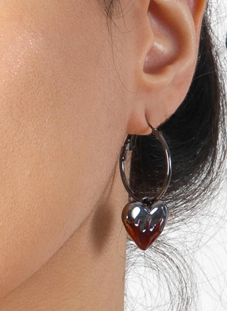 Flame Heart Eyrnalokkar