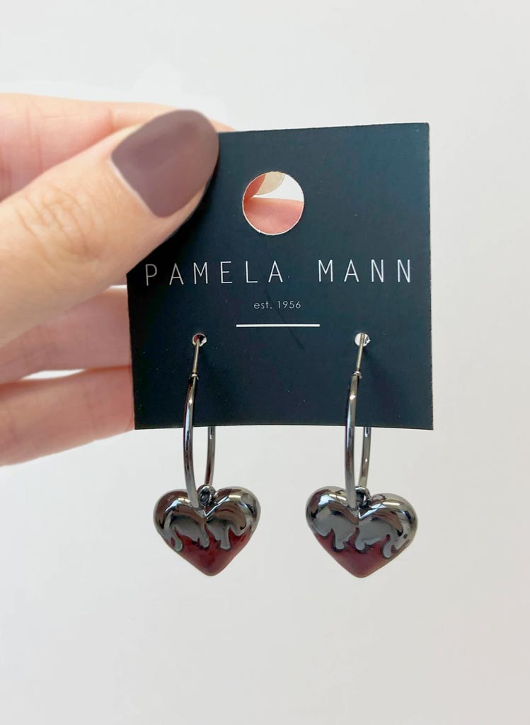 Flame Heart Eyrnalokkar