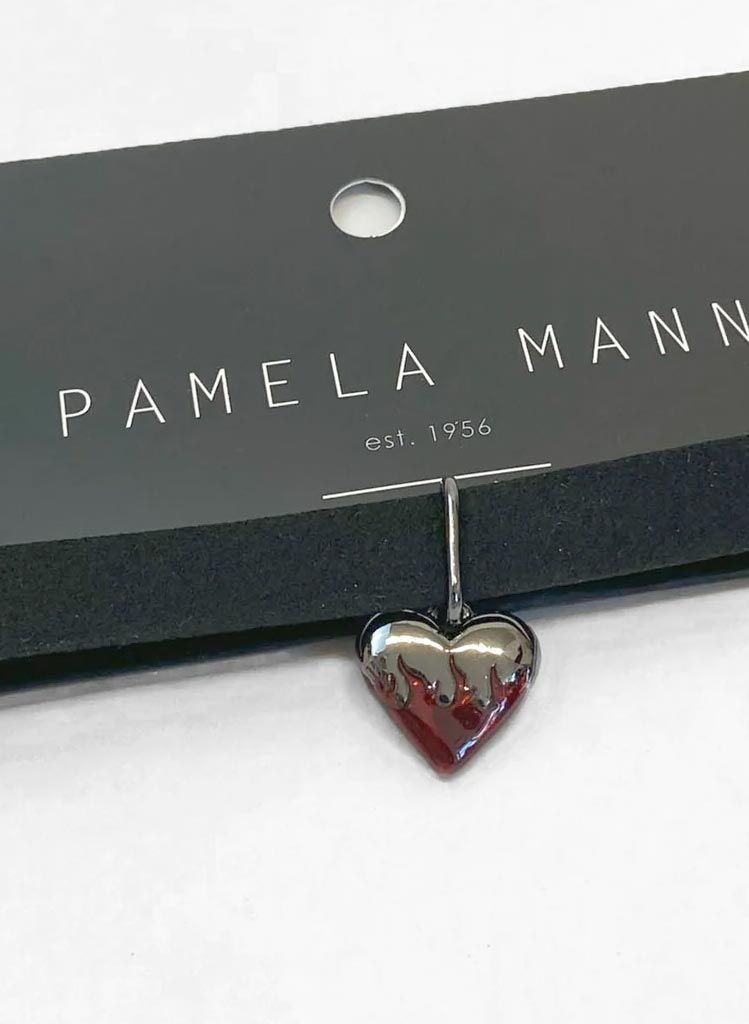 Flame Heart Choker
