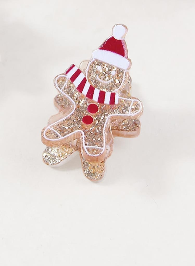 Glitter Jóla Hárklemmur