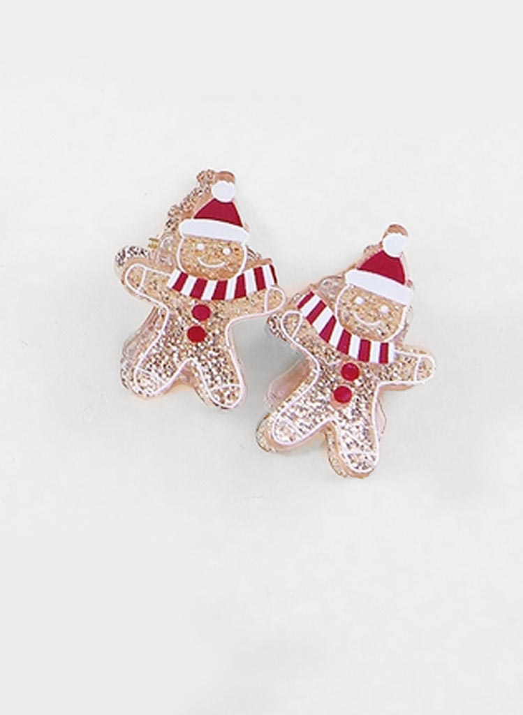 Glitter Jóla Hárklemmur