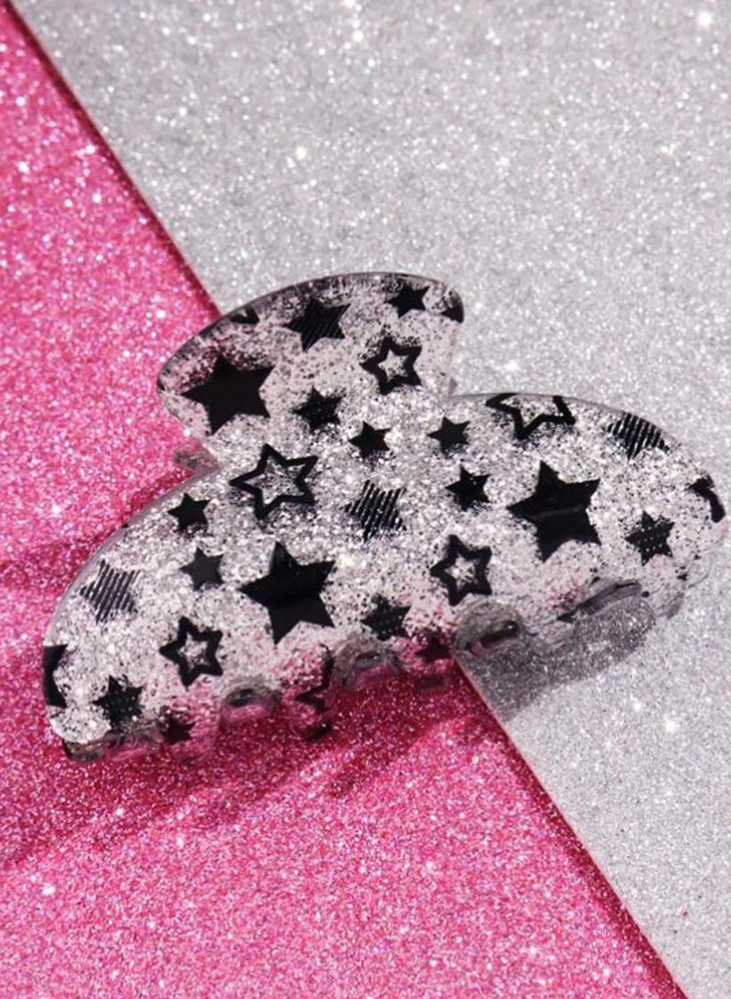 Glitter Stars Hárklemma