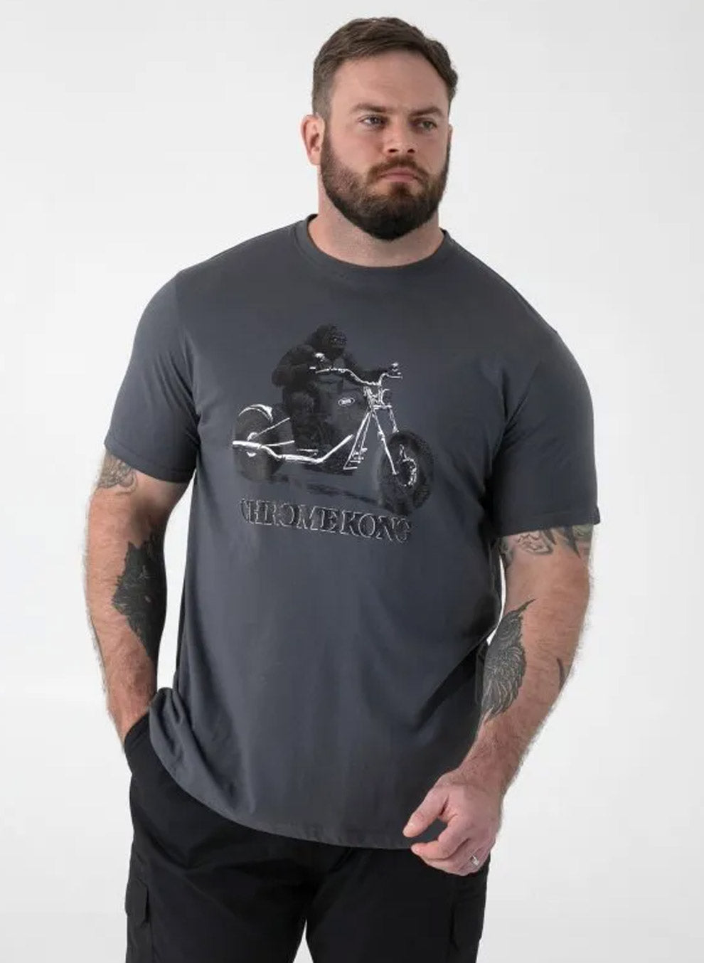 Gorilla Biker Stuttermabolur