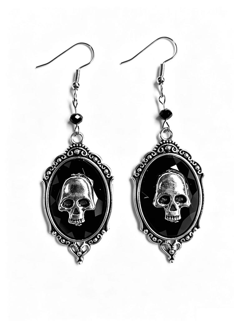 Gotic Skull Eyrnalokkar