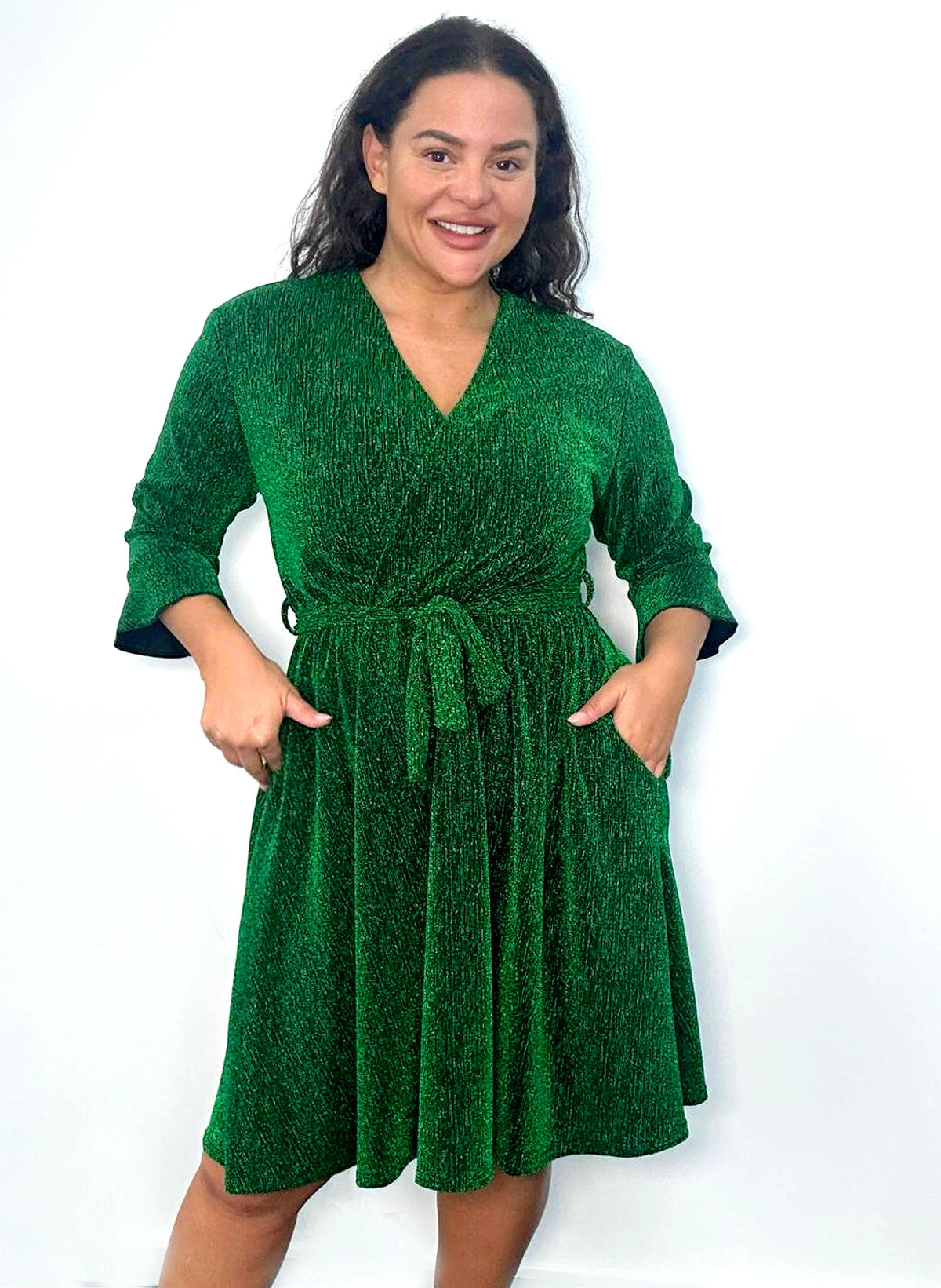 Lurex Short Pocket Kjóll