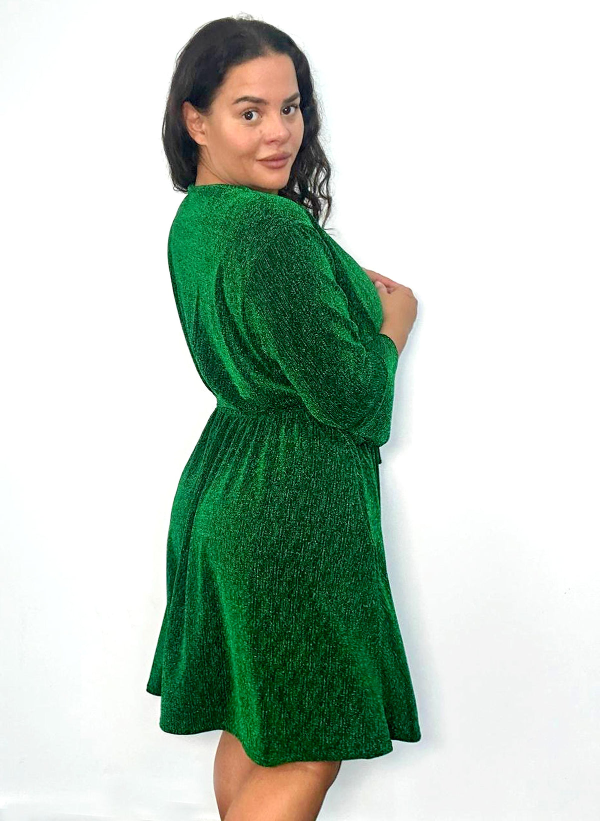 Lurex Short Pocket Kjóll