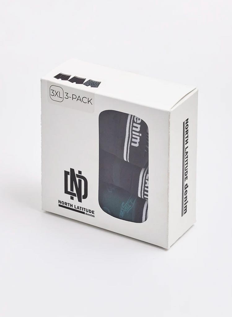 Cotton Mix Boxernærbuxur - 3 í pakka