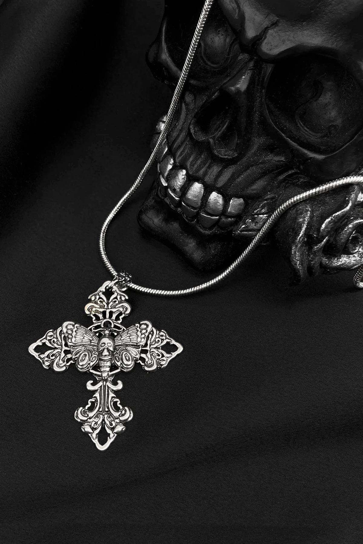 Long Cross Pendant