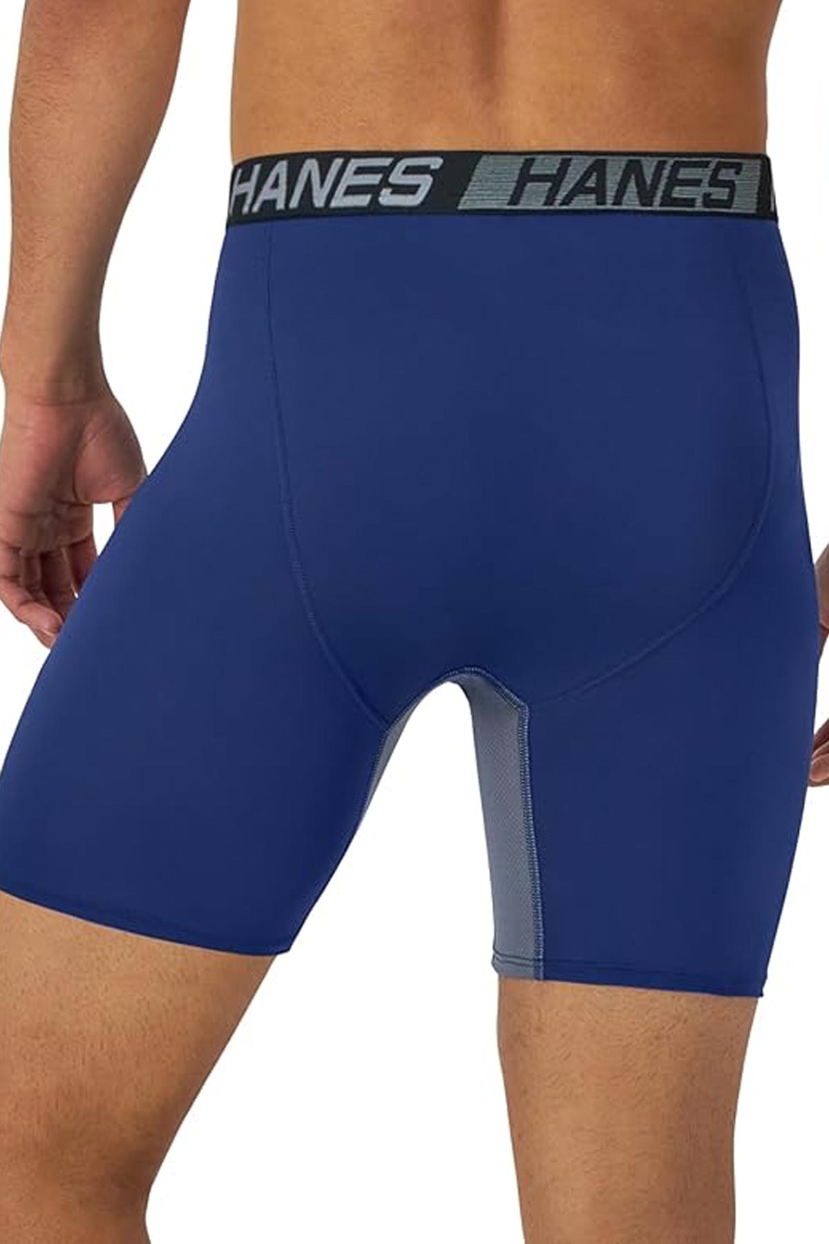 Hanes Long Leg Boxers - 3 í pakka