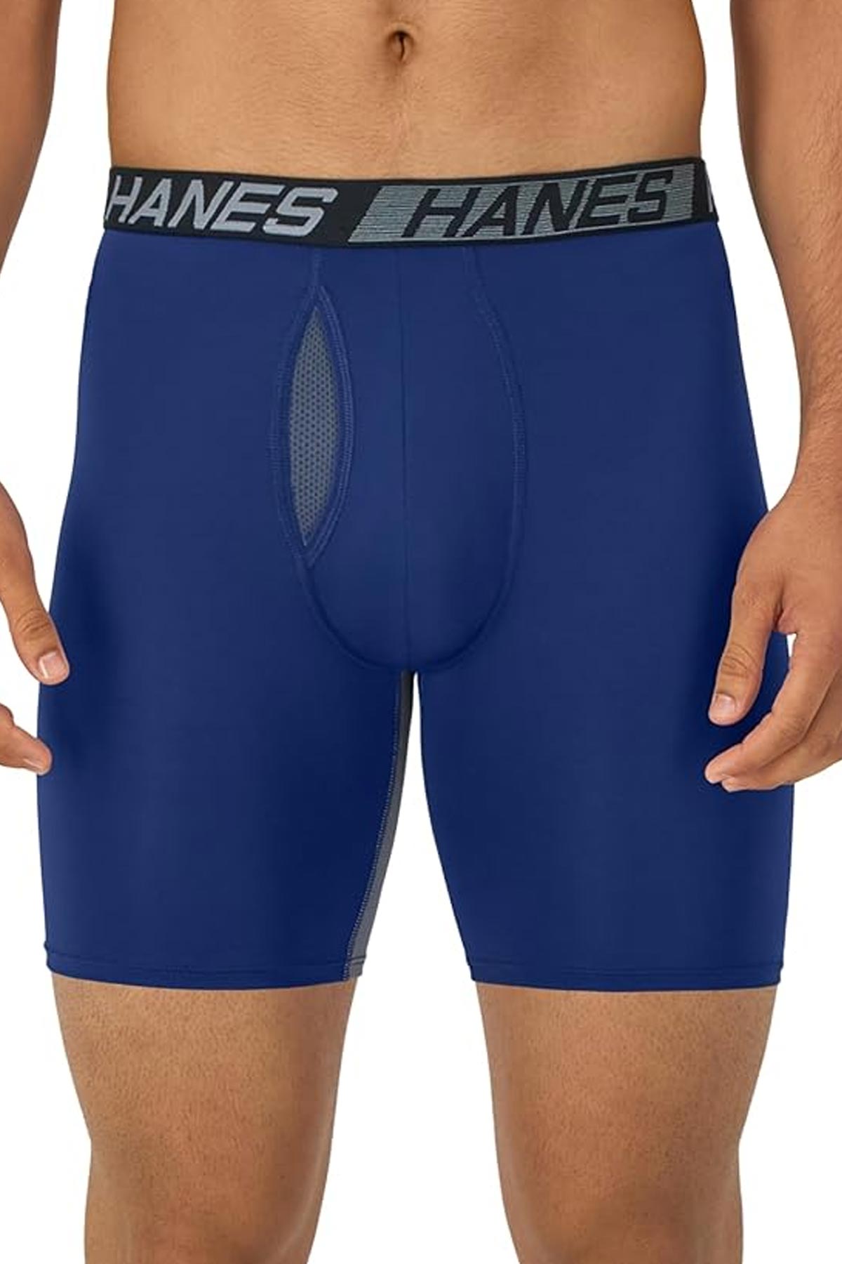 Hanes Long Leg Boxers - 3 í pakka