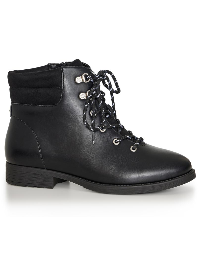 Hiker Boots - Wide Fit