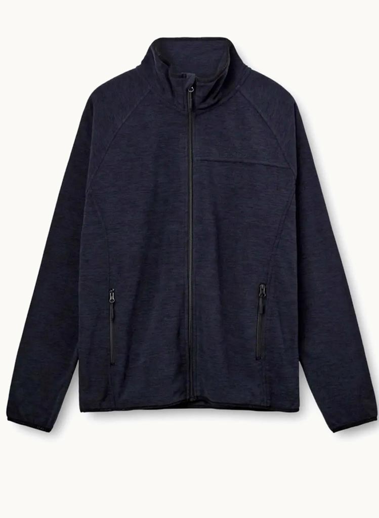 Hills Flíspeysa - Navy blue