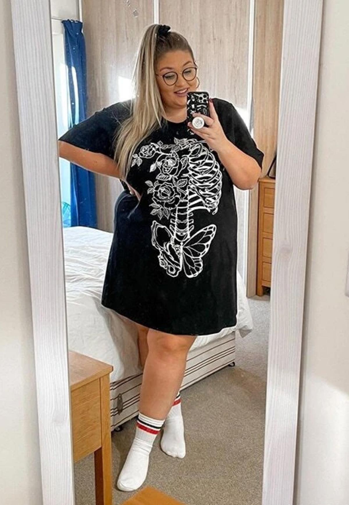 Inside Print Bolakjóll