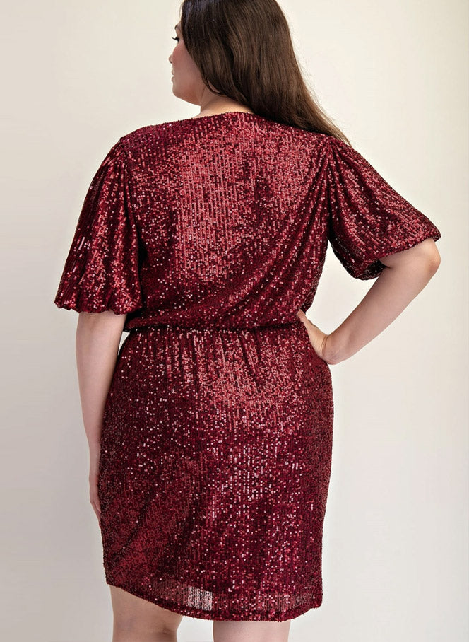 Janelle Pallíettu Kjóll