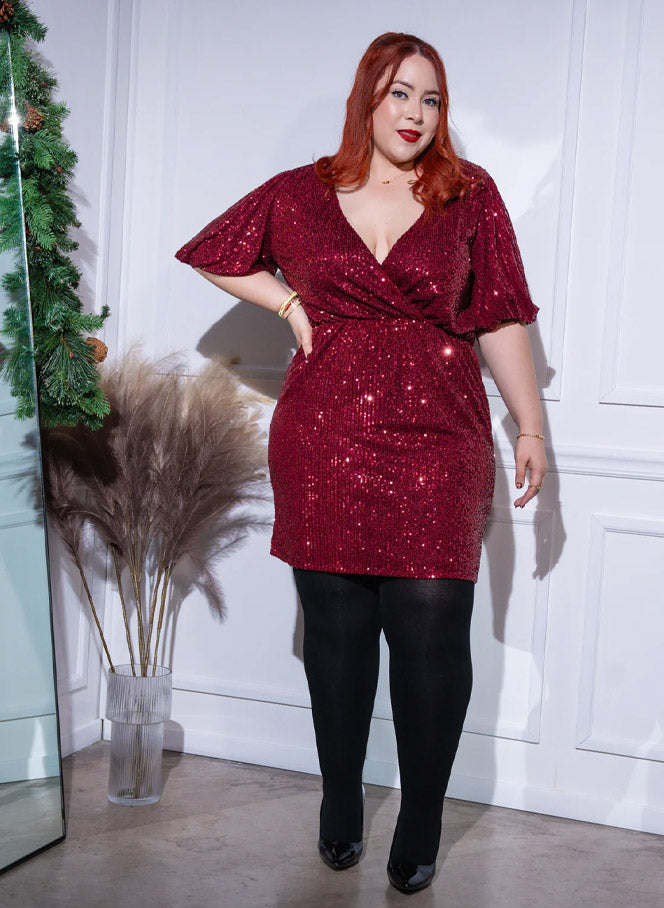 Janelle Pallíettu Kjóll