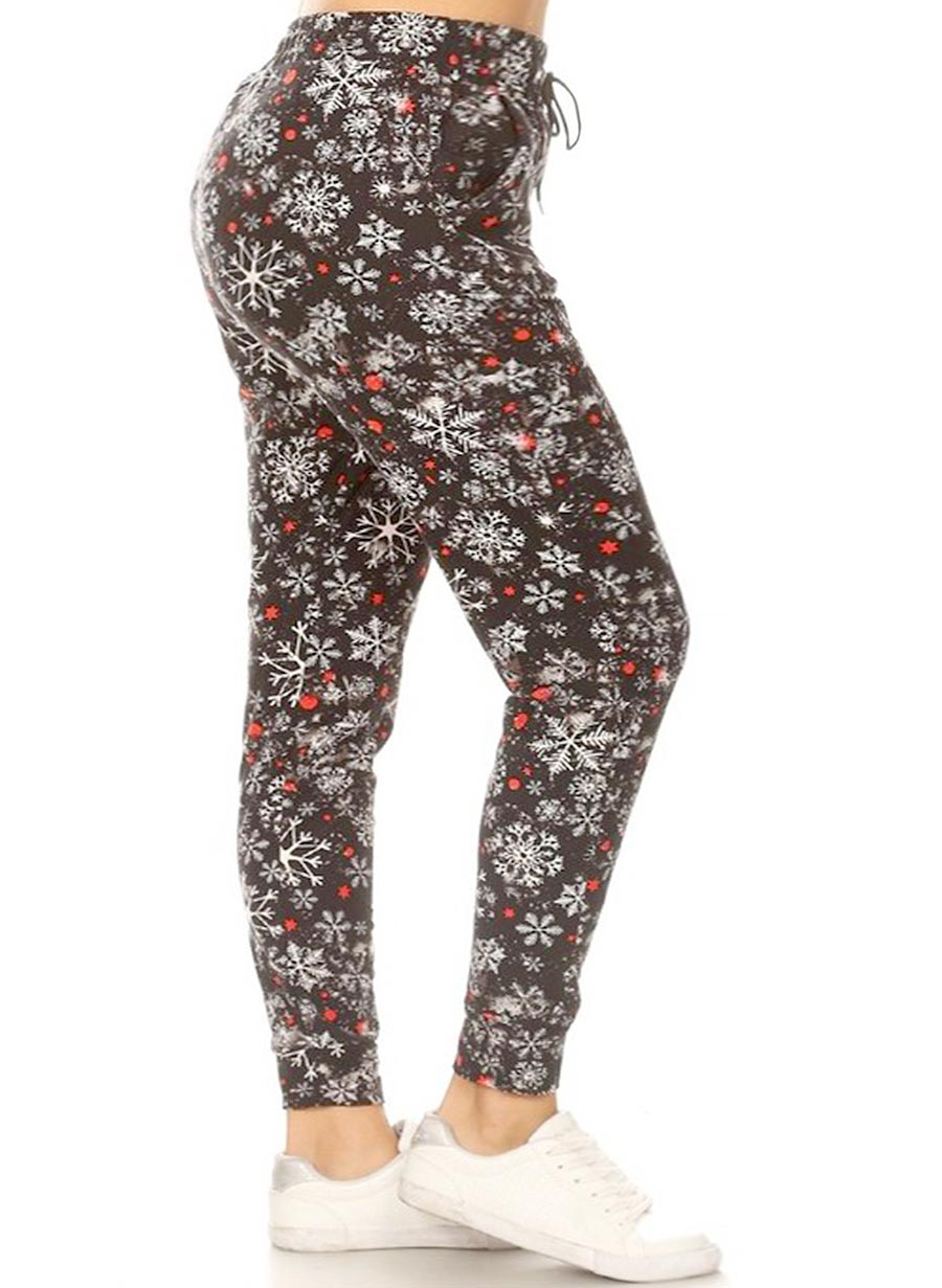 Snowflake Soft Joggers