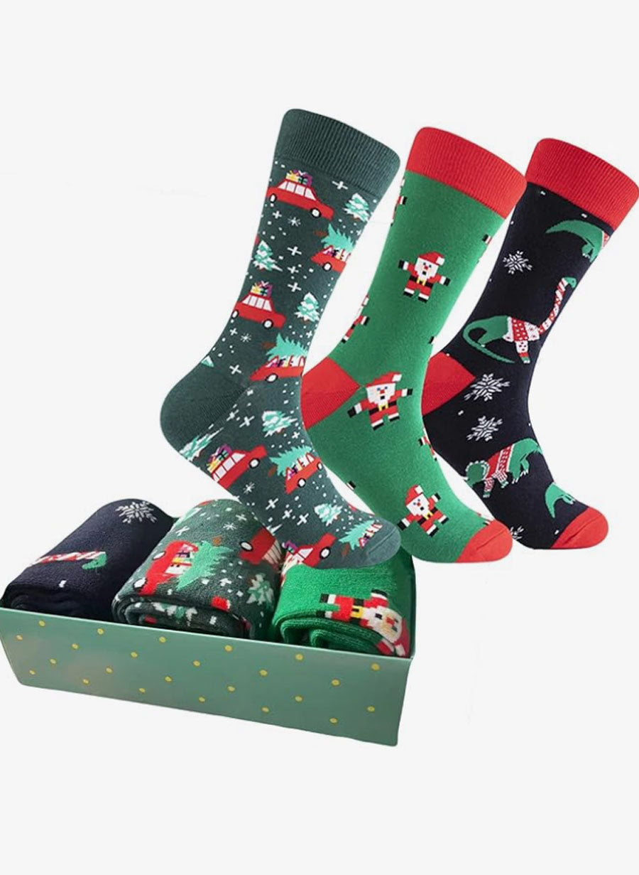 Jóla Sokkar í Gjafaboxi - 3 pör