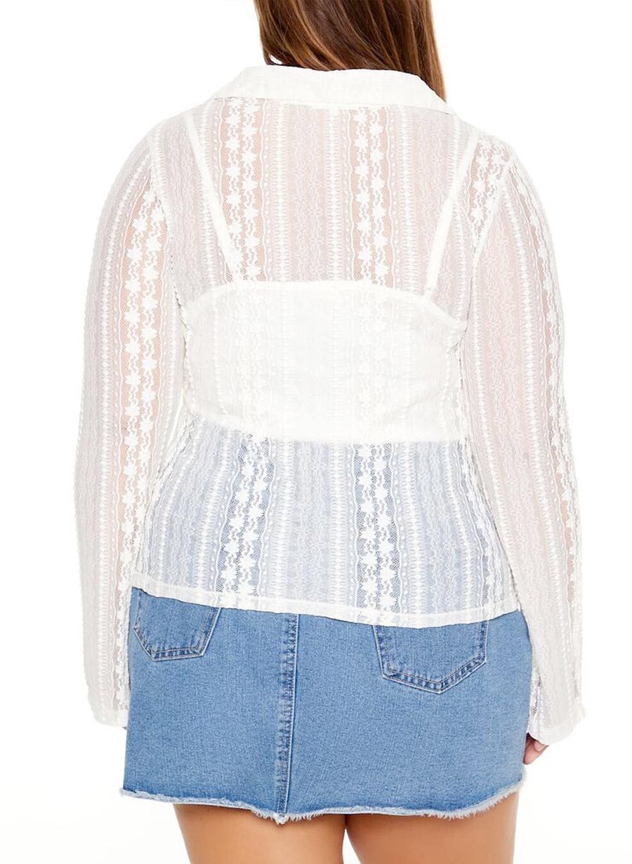 Julia Blúndu Skyrta