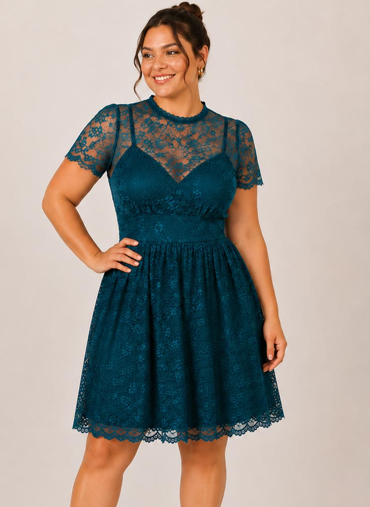 Lace Mini Dress