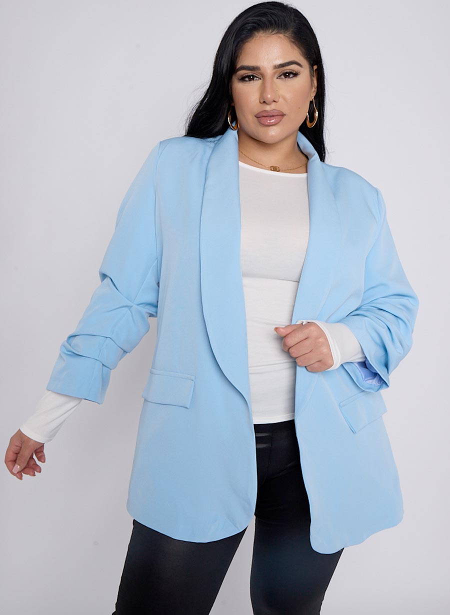 Light Blue Aarya Blazer