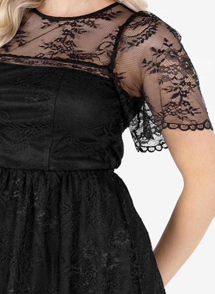 Lovedrobe Black Blúndukjóll