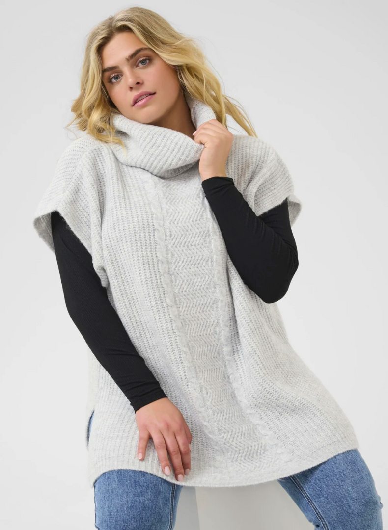 Mala Knit Poncho