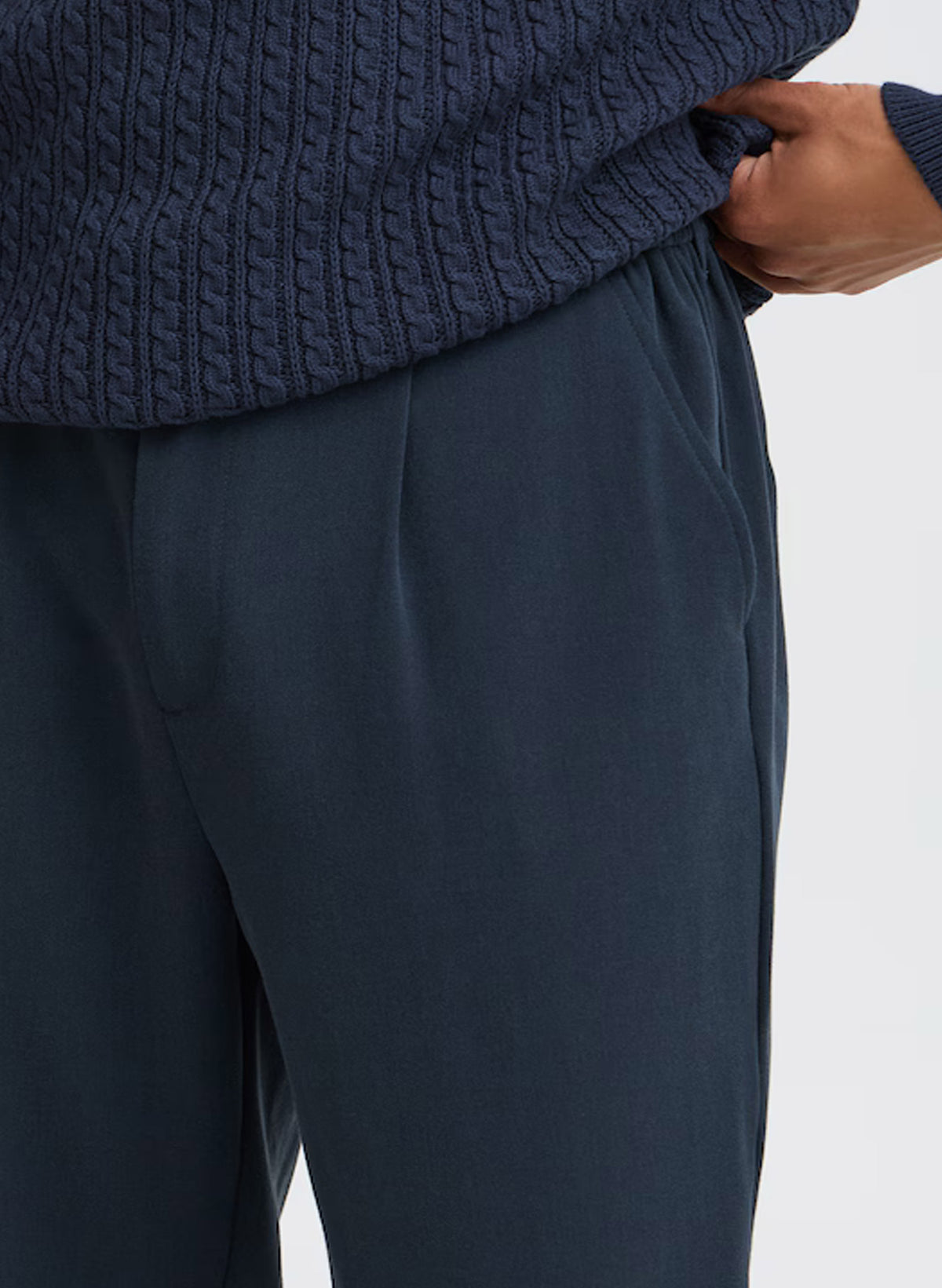 Malvin Loose Chino Buxur - Bláar