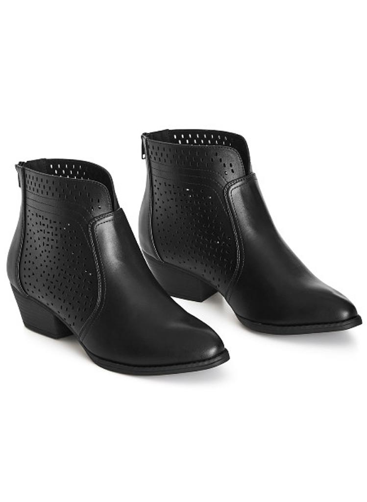 Marlow Ökkla Stígvél - Wide Fit