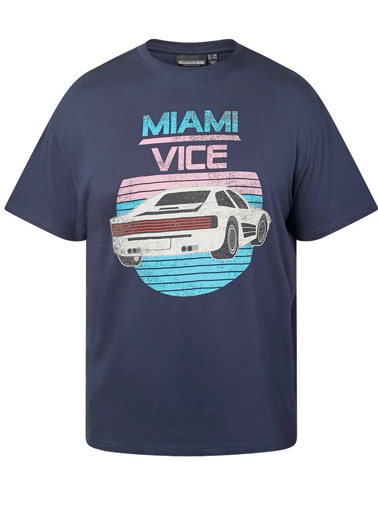 Miami Vice Stuttermabolur
