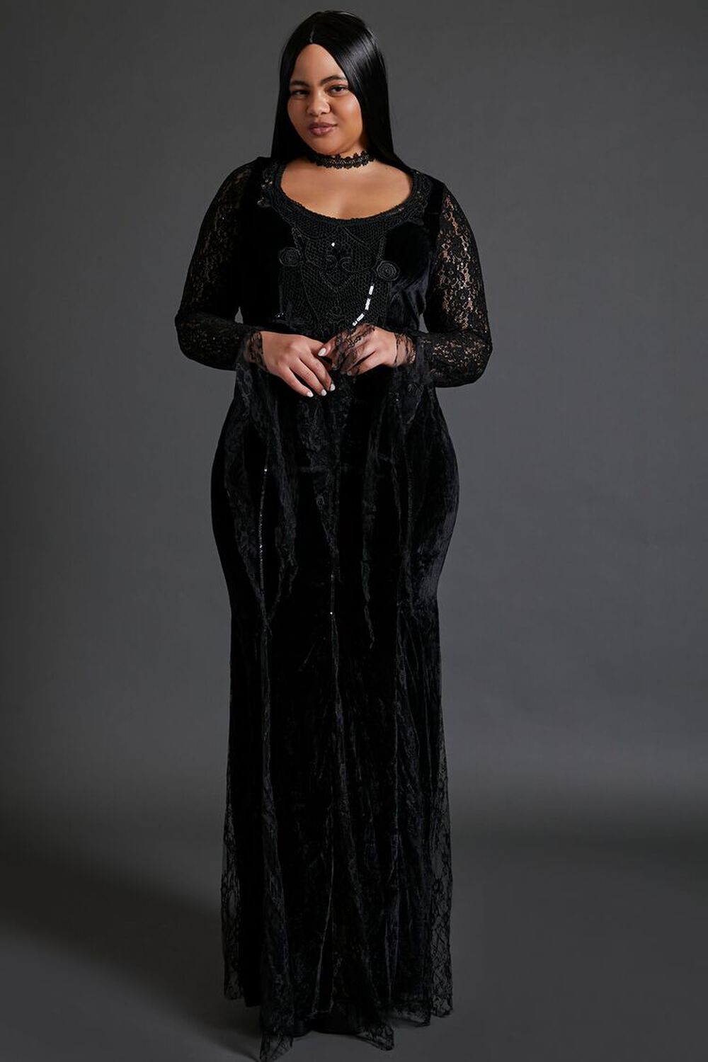 Morticia's Dress Delux Búningur