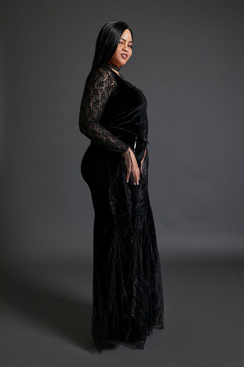 Morticia's Dress Delux Búningur