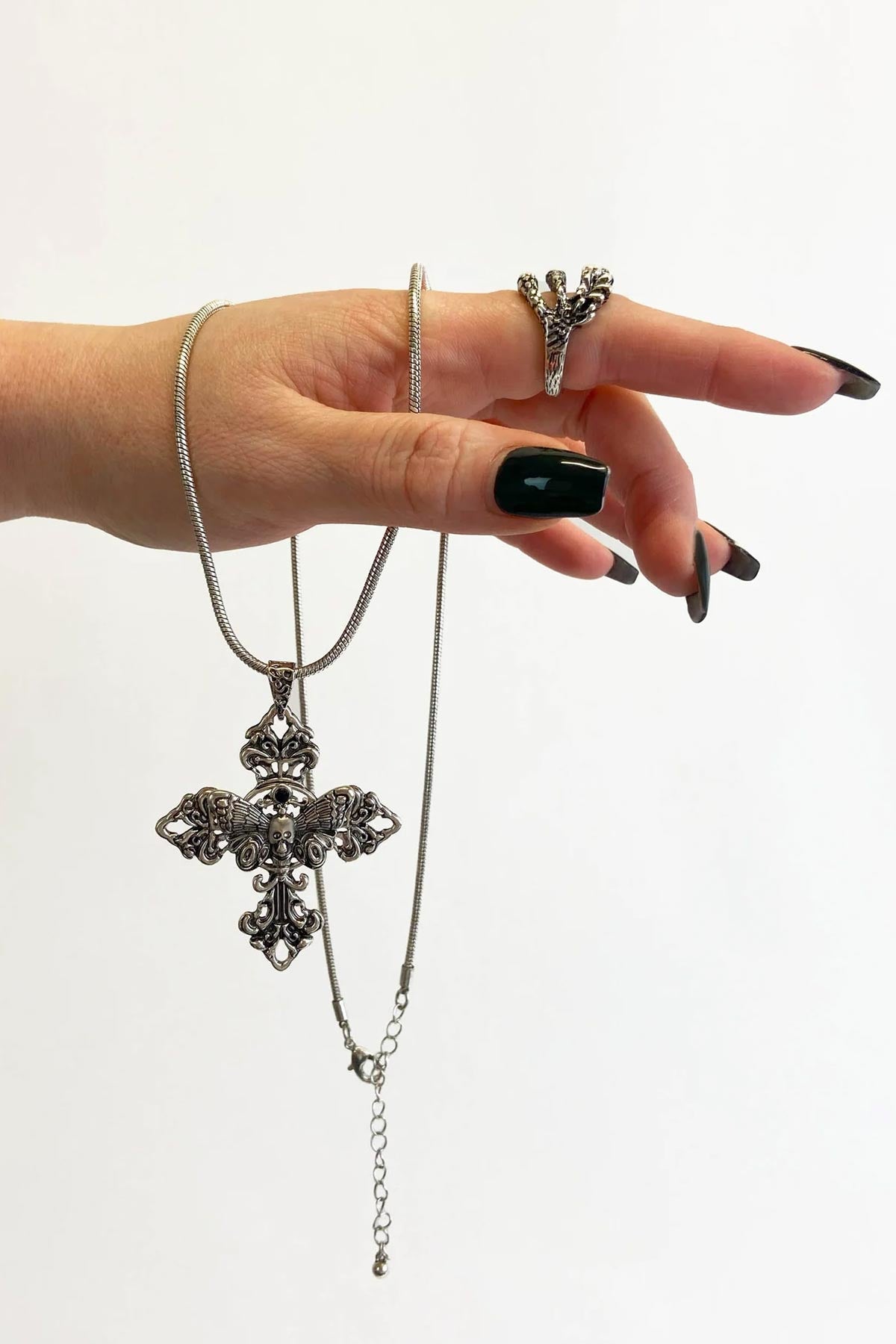 Long Cross Pendant