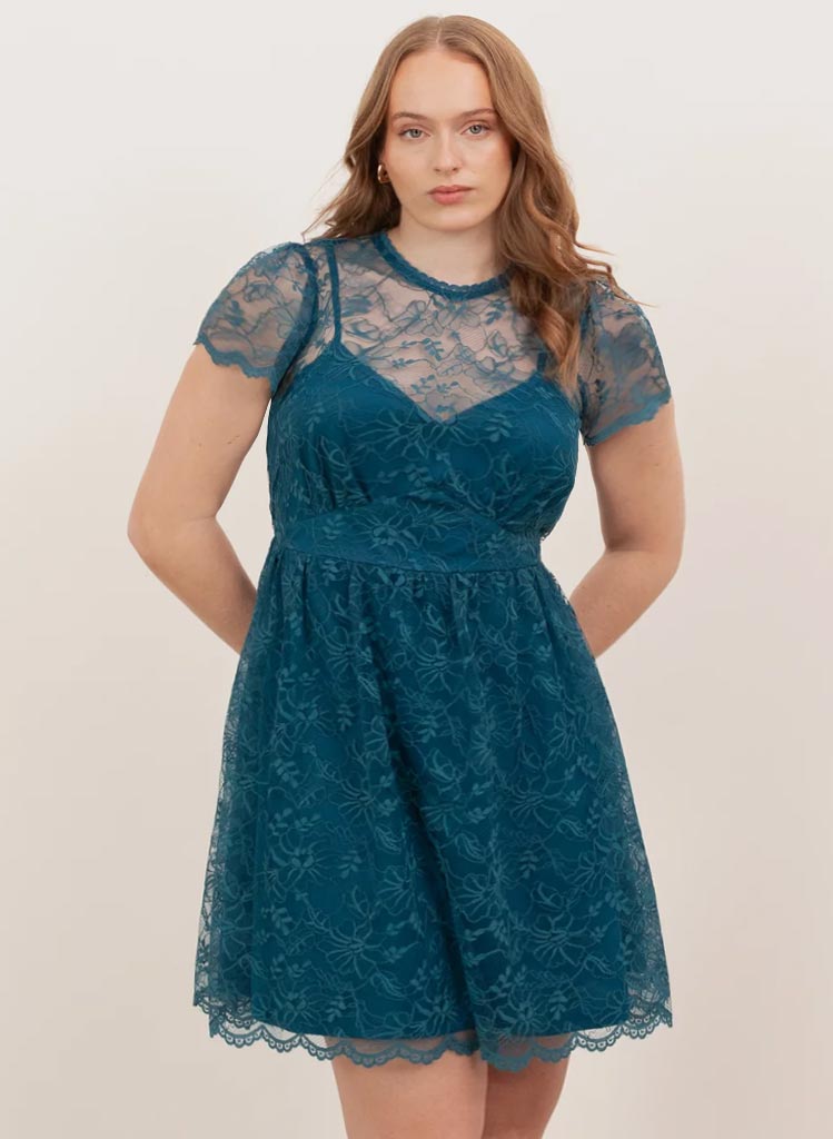 Lace Mini Dress