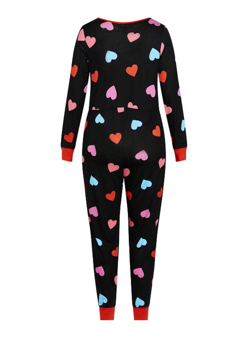 Onesie Hearts Náttföt