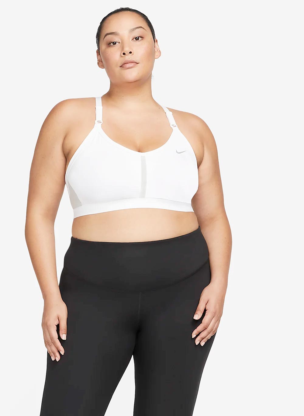 Indy Dri-Fit Íþróttatoppur - Hvítur