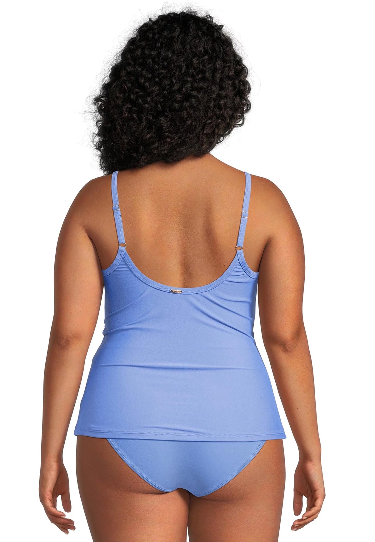 Solid Crossover Tankini top